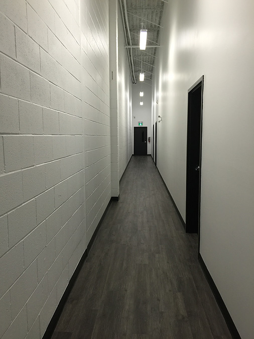 Hallway to dance studios